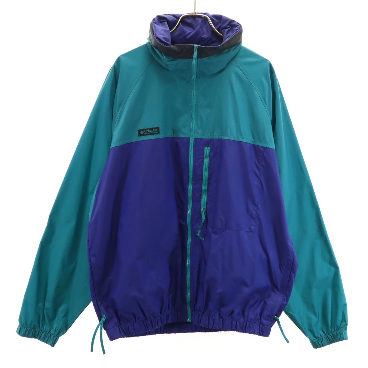 Columbia コロンビア 90s オールド ナイロンジャケット M パープル系 