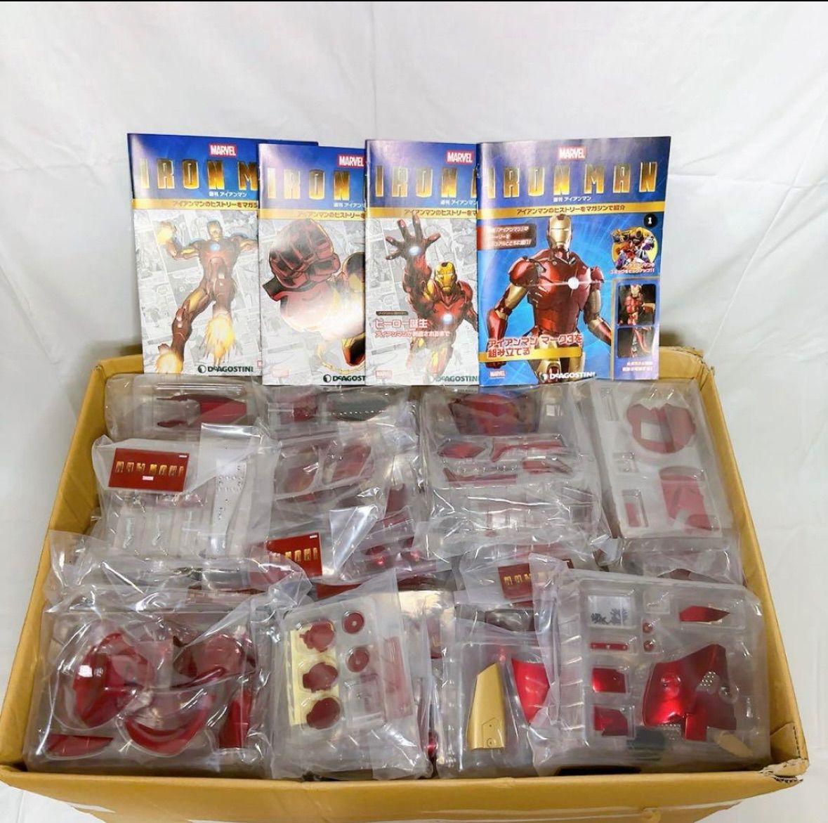 未開封品多数 ディアゴスティーニ 週刊『アイアンマン』 未組み立て