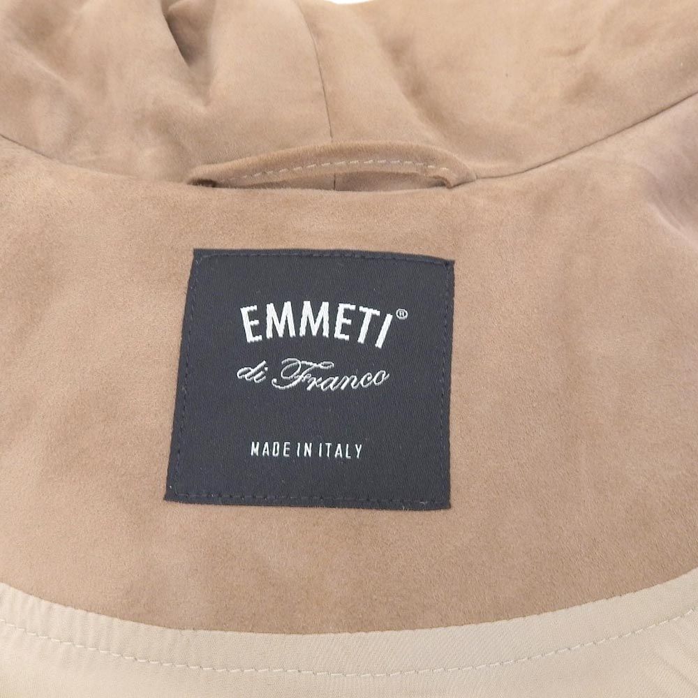 EMMETI エンメティ 美品 EMMETI エンメティ WILEY スエード ダウン