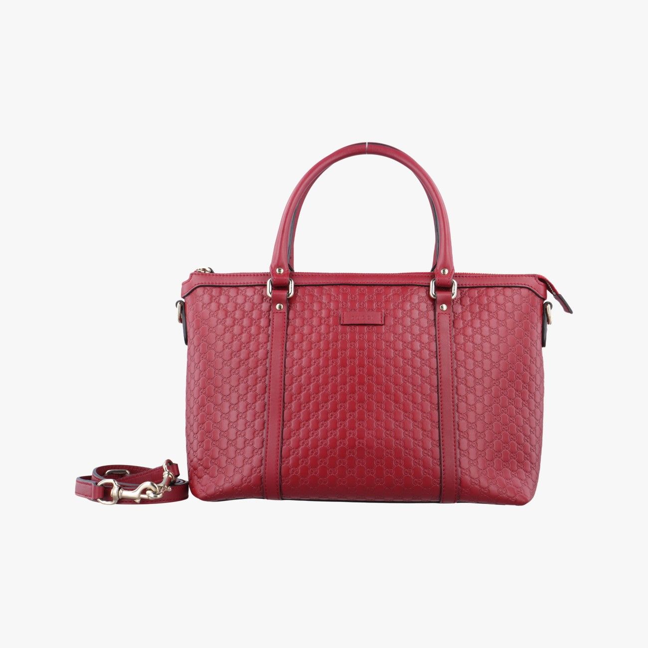 グッチGucciマイクログッチシマレッドレザー449656E028909356