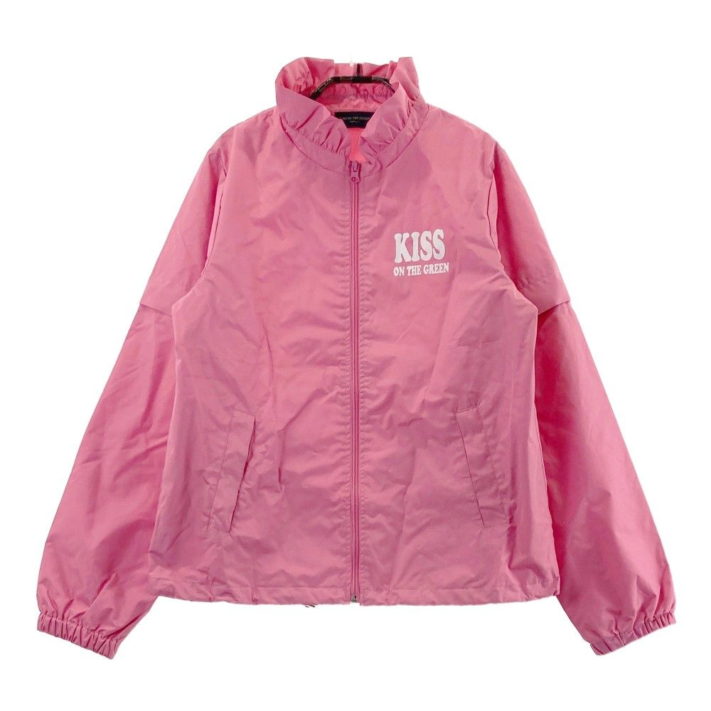 KISS ON THE GREEN キスオンザグリーン ニット ジップジャケット KISS ON THE GREEN キスオンザグリーン ニット ジップジャケット