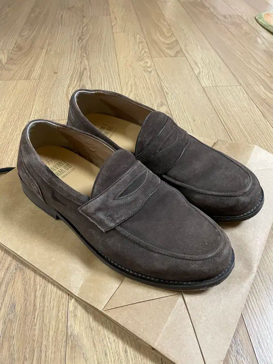 280 シュウペン スウェード ローファー ホンチャン