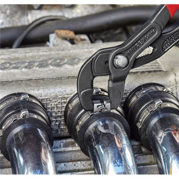 ホースクリッププライヤー 滑り止めプラスチックコーティング