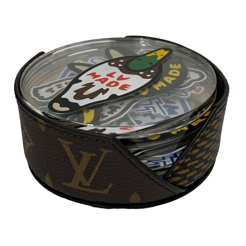 LOUIS VUITTON ルイヴィトン NIGO コースター ヴァージル アブロー MD0230 コースターセット ほぼ♥品 52507K76
