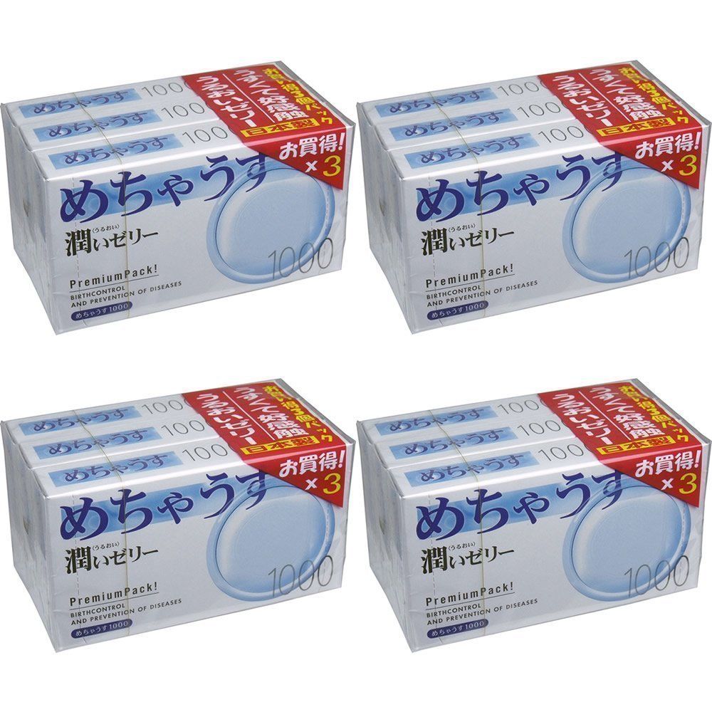 めちゃうす 1000 1箱12コ入 3パック×4セット 無香