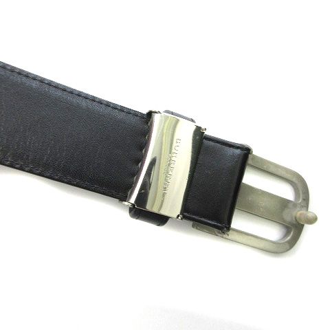 バーバリー BURBERRY ベルト レザー 黒 ブラック バーバリー