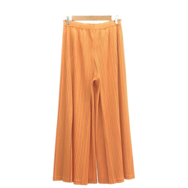 PLEATS PLEASE オレンジ ガウチョパンツPP81JF144 PLEATS PLEASE オレンジ ガウチョパンツPP81JF144 PLEATS PLEASE