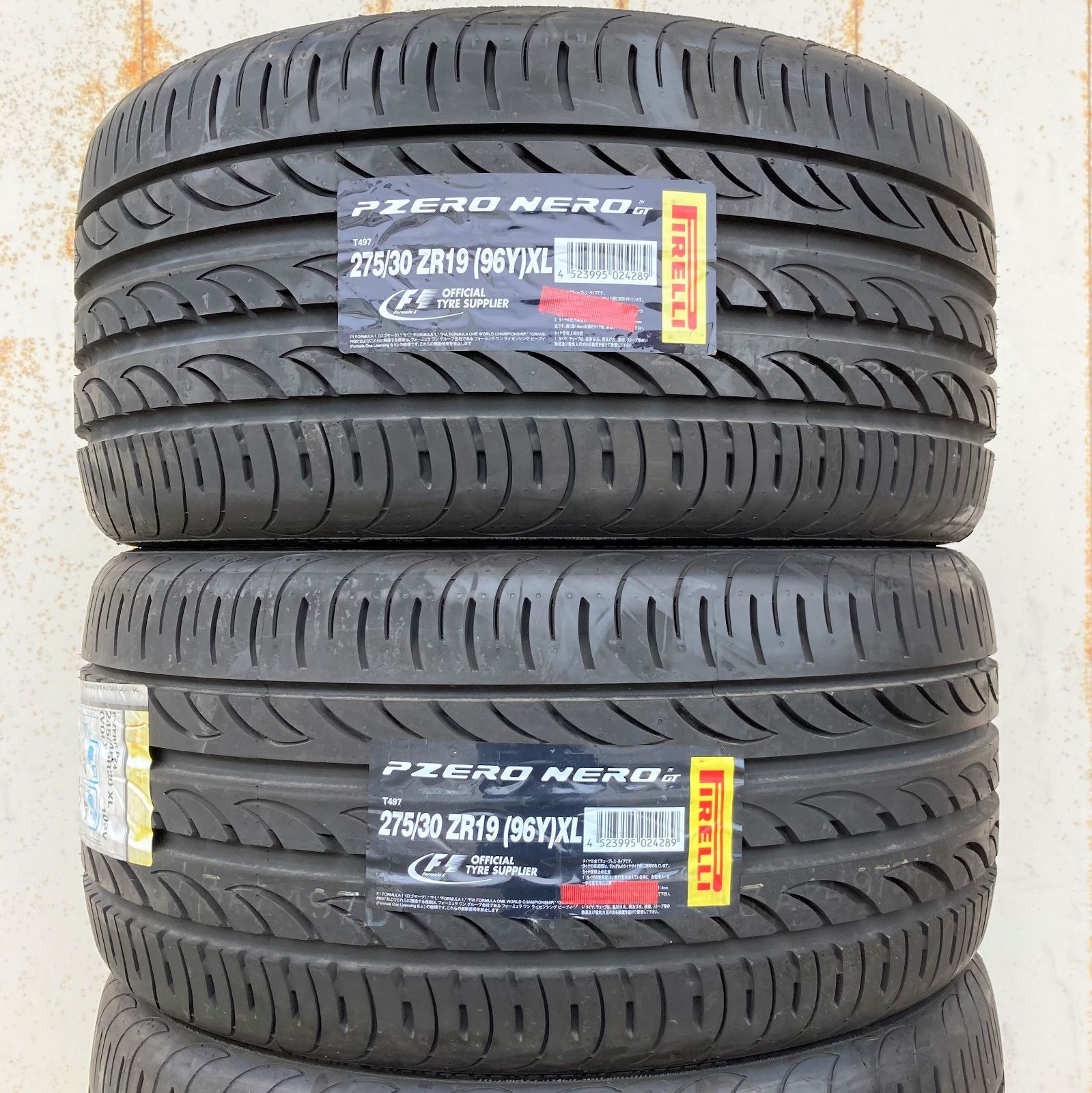 275/30R19 サマータイヤ 未使用品 2本セット ピレリ ピーゼロネロGT