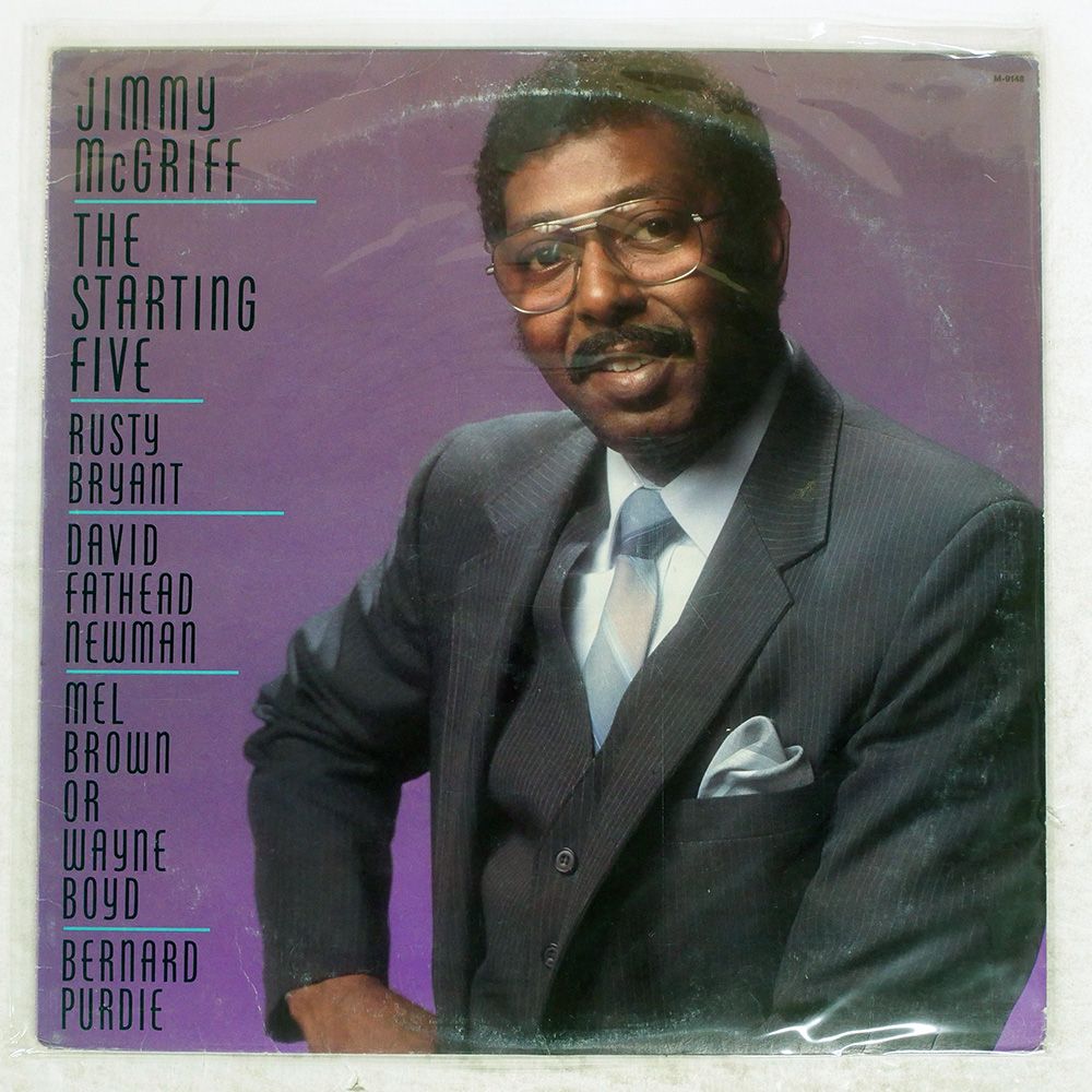 米 US盤 JIMMY MCGRIFF/STARTING FIVE/MILESTONE M9148 LP