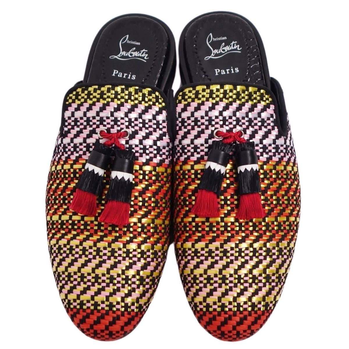 未使用 クリスチャンルブタン Christian Louboutin スリッパ
