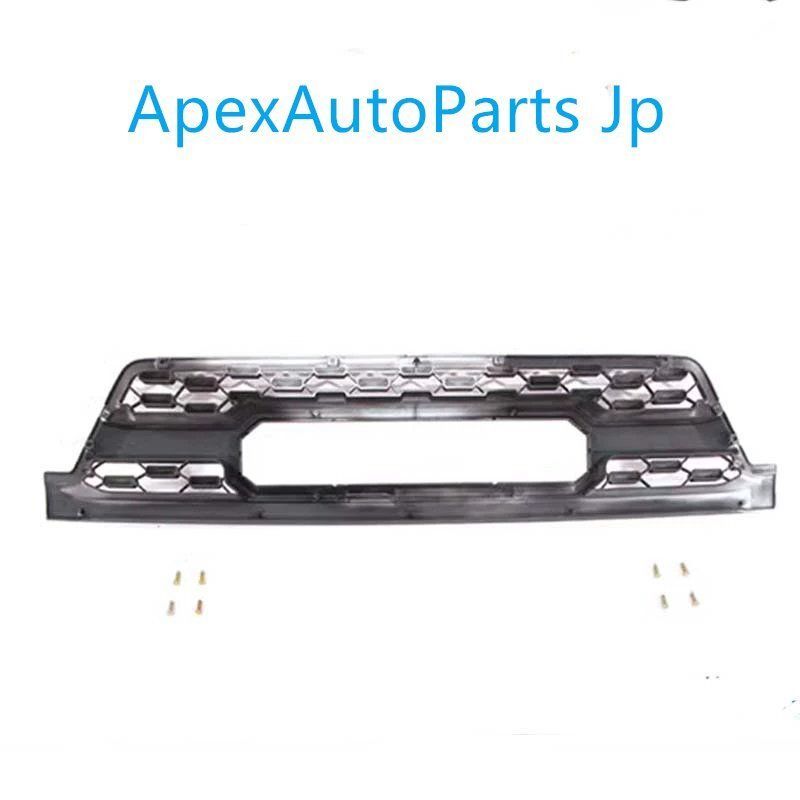 2002-2005年 トヨタ 4ランナー LED付きフロントグリル ハニカムグリル TRDスタイル フロントマスク 改造パーツ