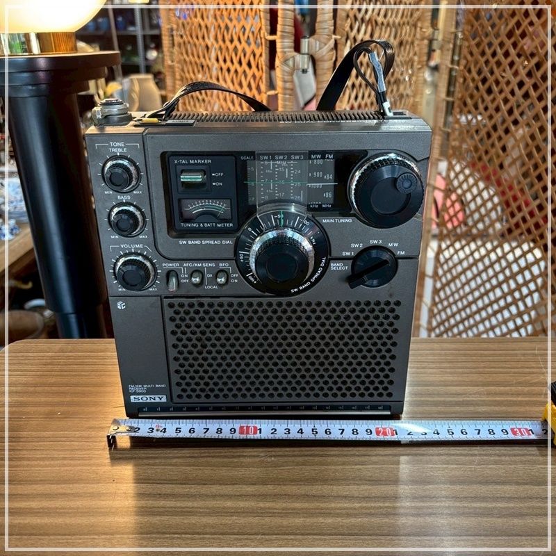SONY ICF-5900 スカイセンサー ラジオ 昭和レトロ ソニー マルチ