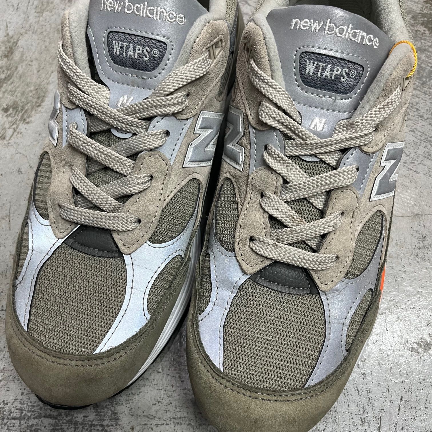 WTAPS × NEW BALANCE M992 GREY ダブルタップス × ニューバランス M992 グレー(M992WT) コラボ スニーカー  27cm 75952A2 - メルカリ