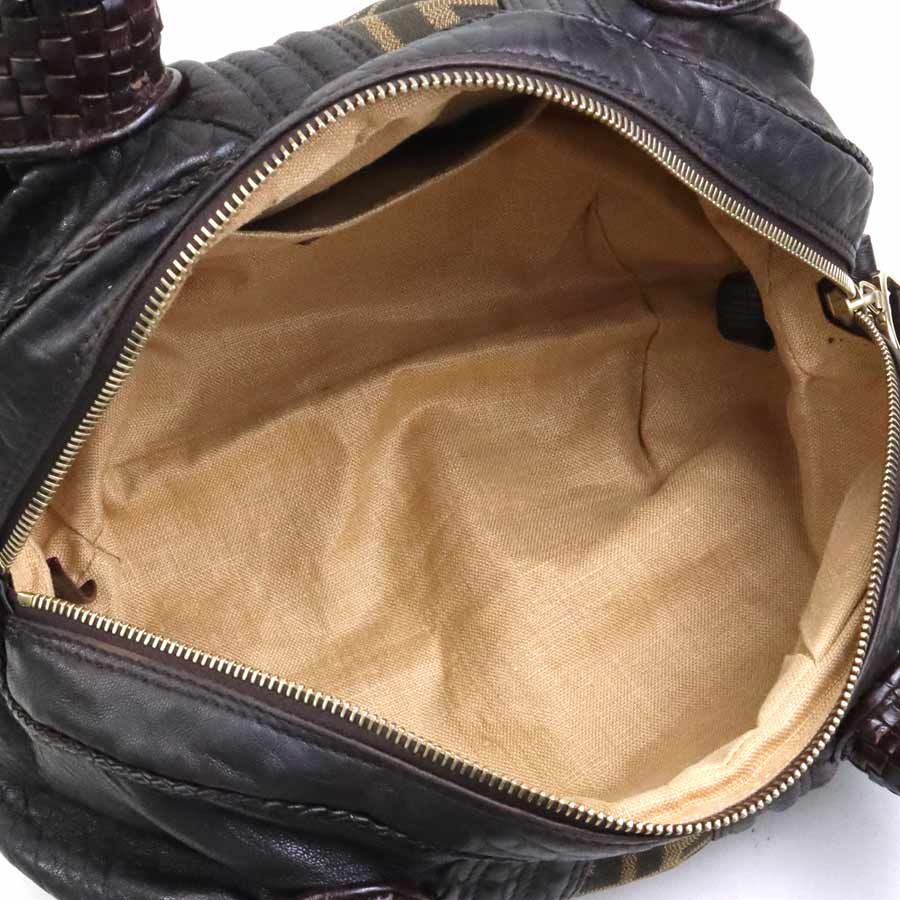 フェンディ FENDI ハンドバッグ ズッカ スパイバッグ 2384 フェンディ FENDI ハンドバッグ ズッカ スパイバッグ 2384