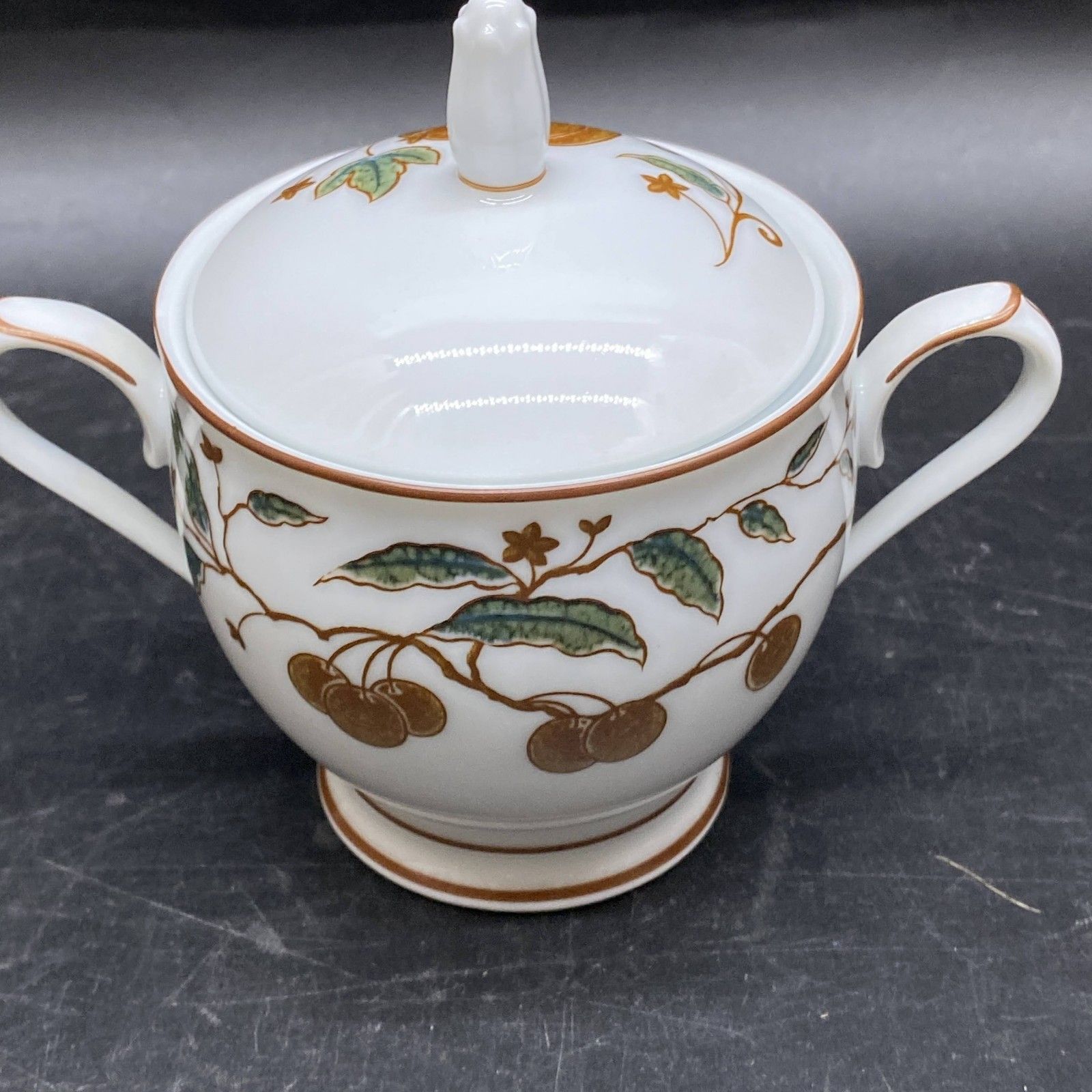 人気のコンビ★ノリタケ フラッパーガール ペア シェイカー アンティーク ノリタケ Fairfield2612 レトロ Noritake シュガーポット 金彩
