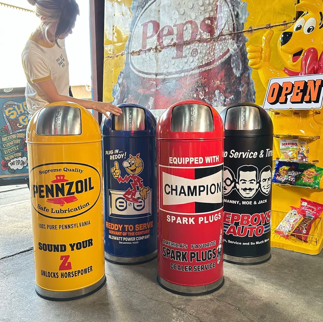 未使用 WESCO ペダル付きダストボックス マットブラック 33L 2025年