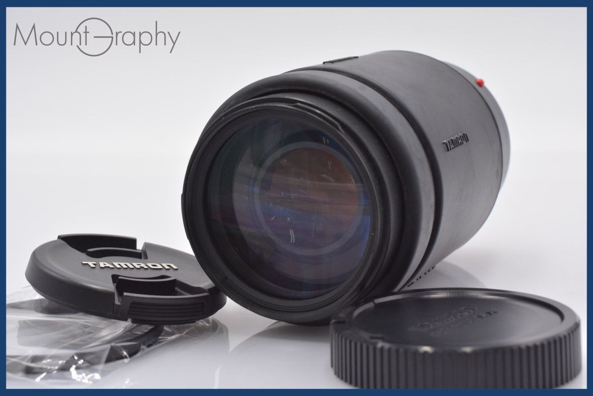 タムロン TAMRON AF 70-300mm F4-5.6 前後キャップ-レンズフィルター付 ソニー|ミノルタA用 AF 完動 同梱可 am257