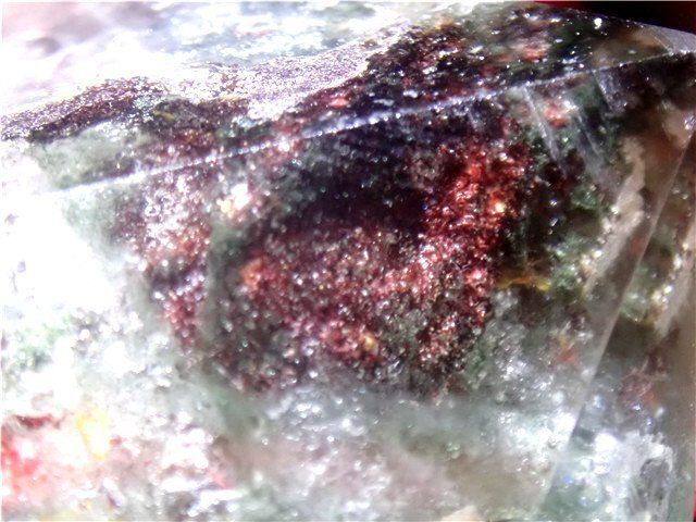 AAA級天然ガーデンクォーツ六角柱B79P2/191P13C