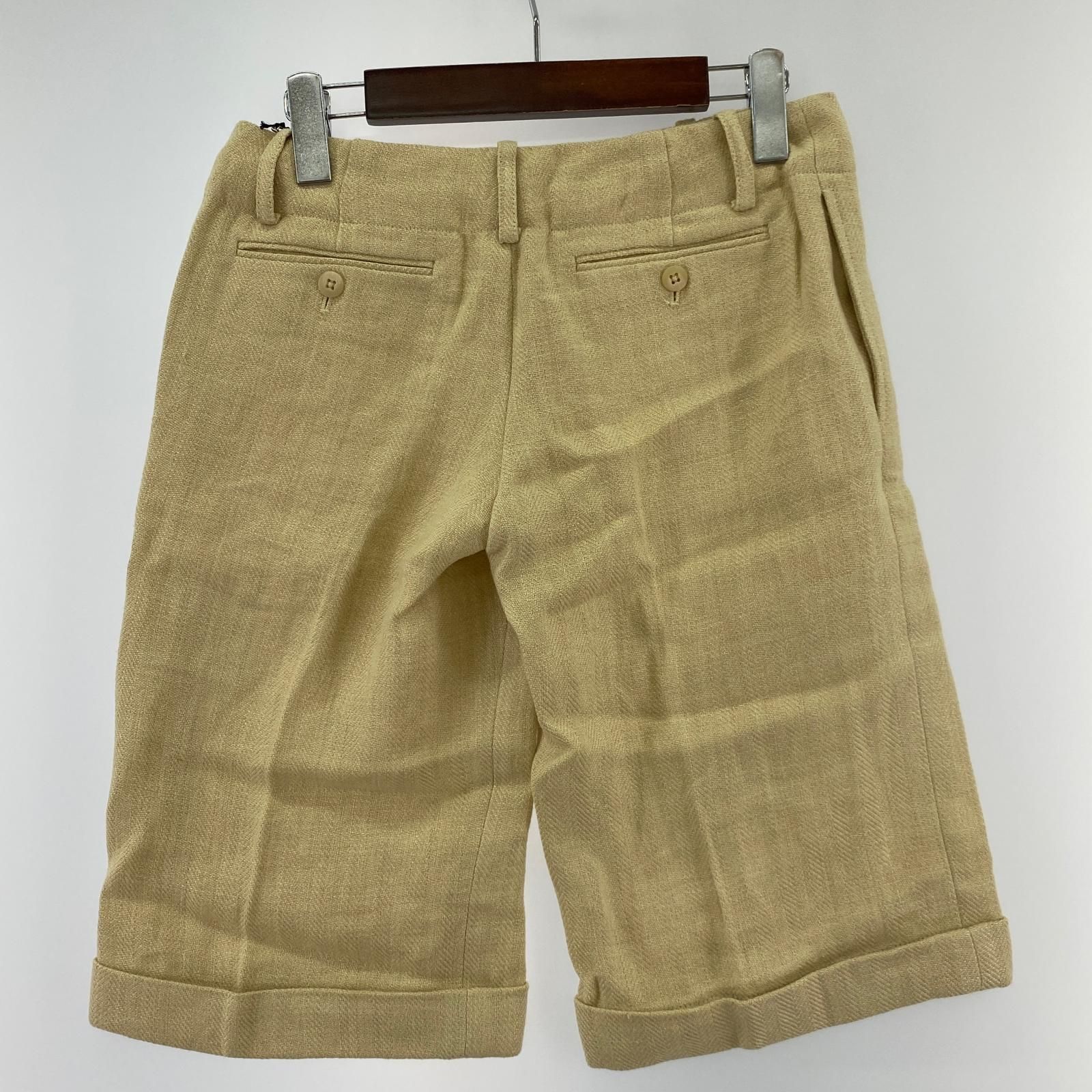 美品 現行タグ POLO RALPH LAUREN リネン ハーフパンツ 36 RALPH LAUREN ラルフローレン タグ付き リネン ハーフパンツ