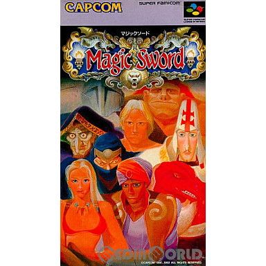 スーパーファミコン ソフト マジックソード(Magic Sword) カプコン