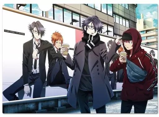 劇場版 K SEVEN STORIES 八田美咲 伏見猿比古 K SEVEN STORIES』より、周防尊、八田美咲、宗像礼司、伏見猿比古の