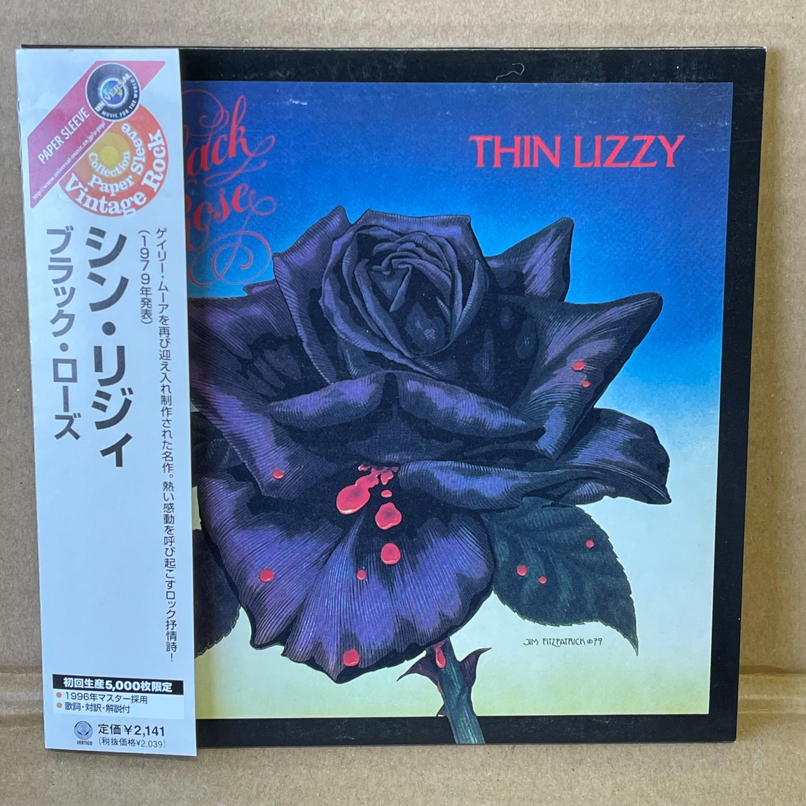 【未使用品】シン・リジィ 紙ジャケット ブラック・ローズ Amazon.co.jp: ブラック・ローズ(紙ジャケット仕様): Music