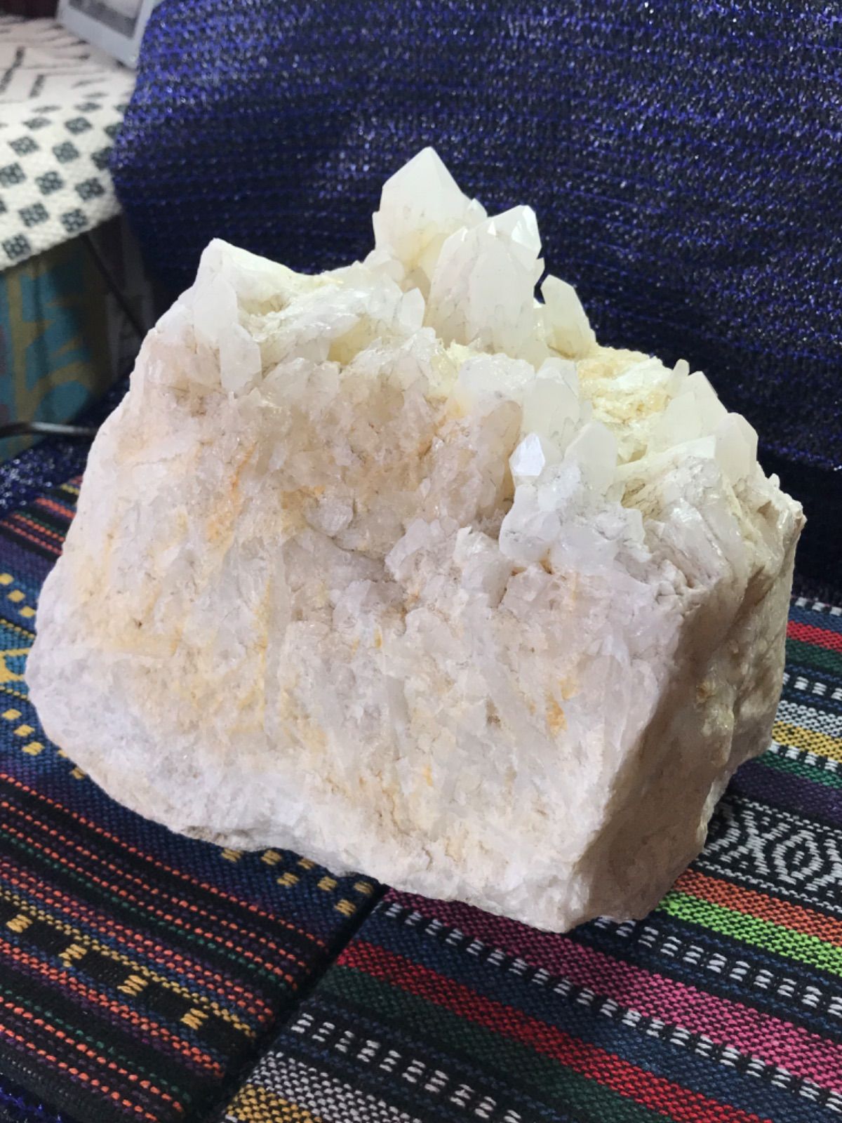 ◉マダガスカル産【カテドラル水晶】原石/約5.5kg/1Z03pk 特別価格