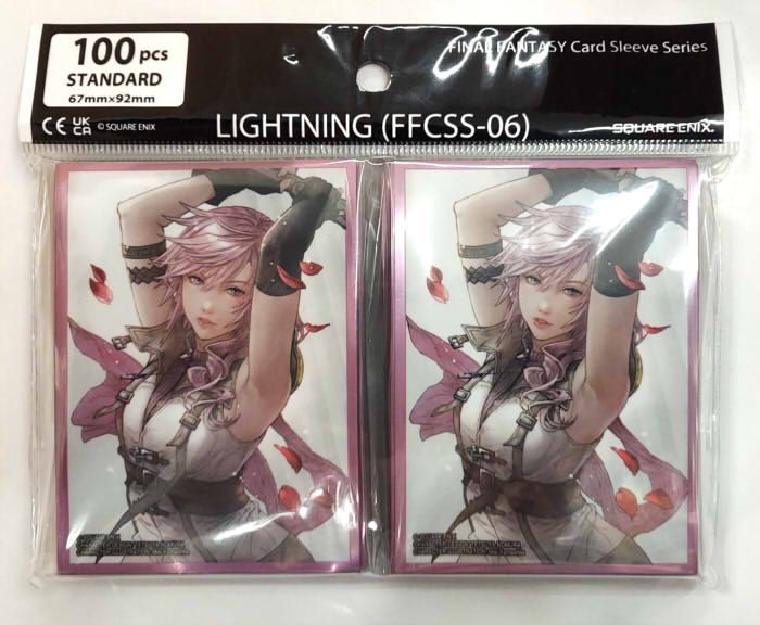 ファイナルファンタジー カードスリーブシリーズ 「ライトニング