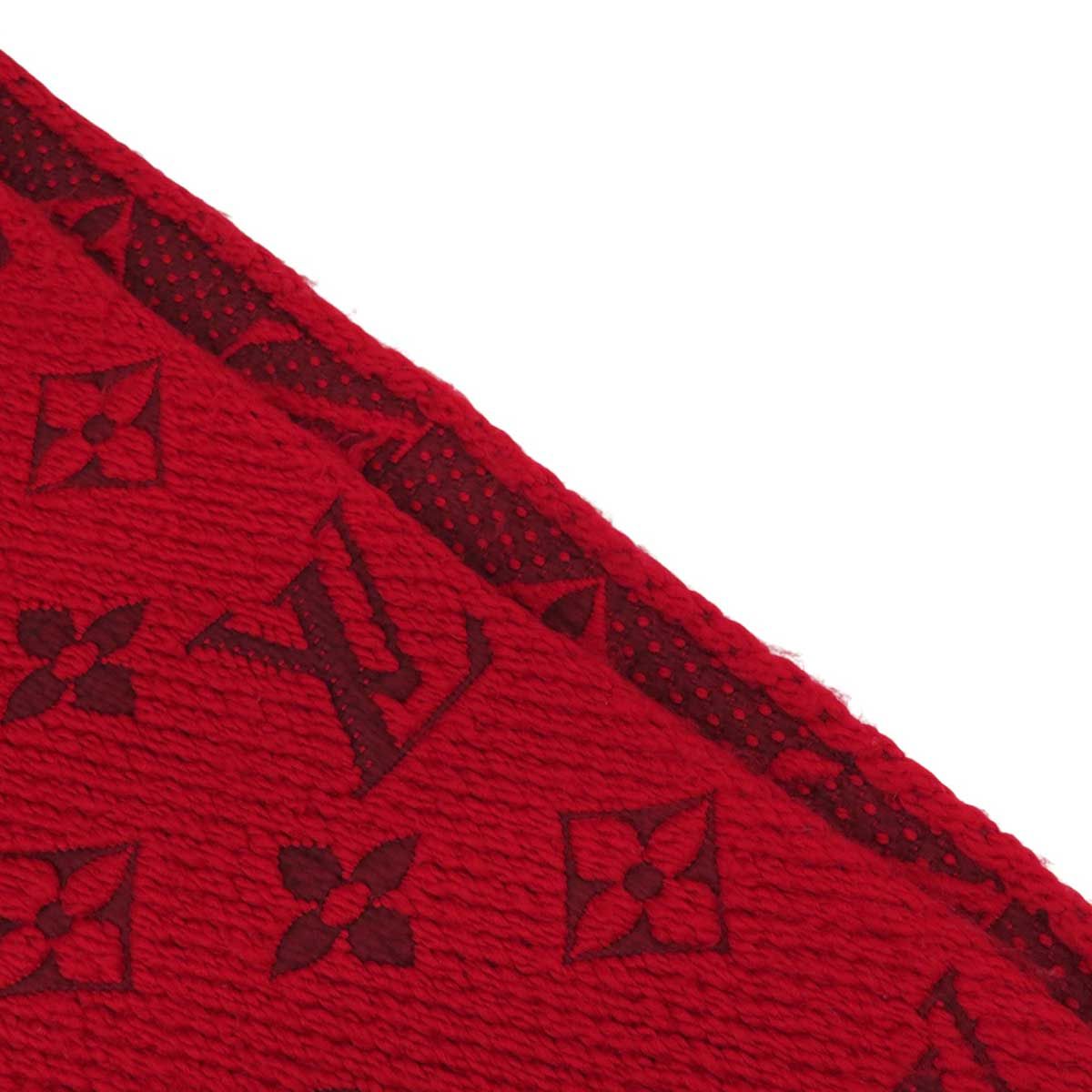 ルイヴィトン エシャルプ ロゴマニア マフラー モノグラム M72432 ユニ