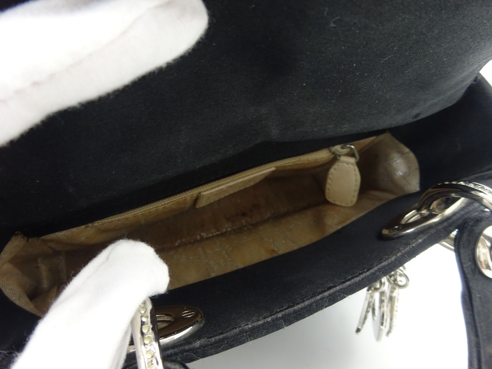〇3349 Dior ディオール レディディオール カナージュ サテン ライン 
