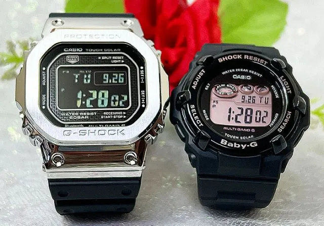 ベルトほぼ新品 CASIO カシオ G-SHOCK GMW-B5000-1JF CASIO 純正 バンド G-SHOCK GMW-B5000-1JF 用 カシオ 腕時計