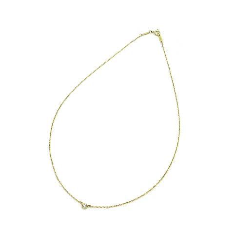 ティファニー TIFFANY & CO. K18YG ダイヤモンド 1P