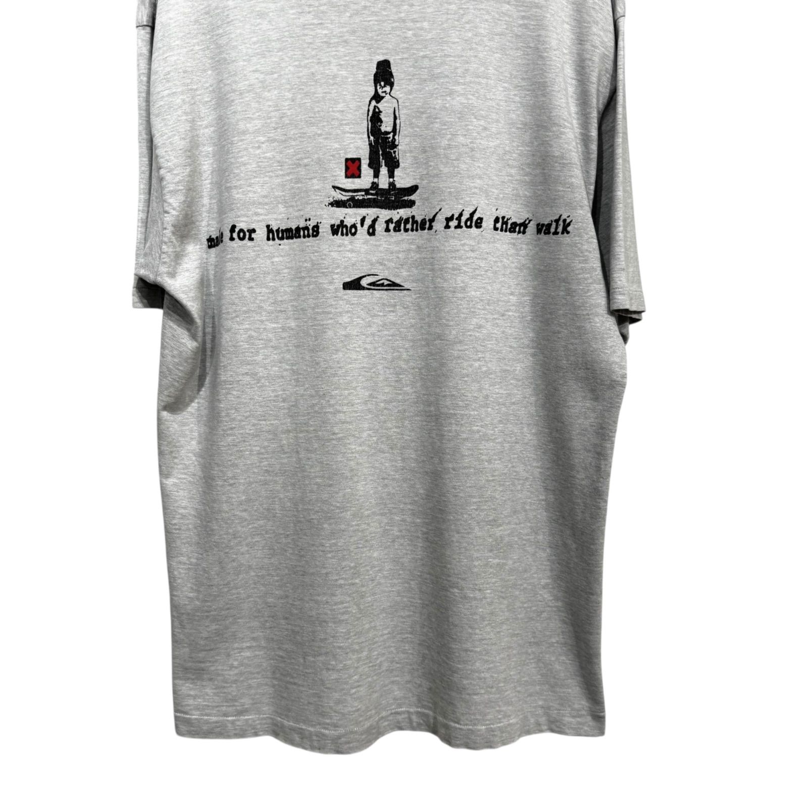 Rare】 90s Quiksilver Old Surf Print T-Shirt 90年代 クイック