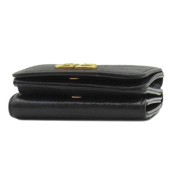 バレンシアガ BALENCIAGA 三つ折り財布 モナコ BBロゴ ミニ財布 