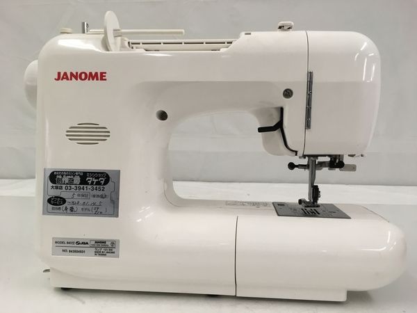中古 JANOME 843型 JP510 コンピューター ミシン 手工芸S2132561 中古 JANOME 843型 JP510 コンピューター ミシン 手工芸S2132561