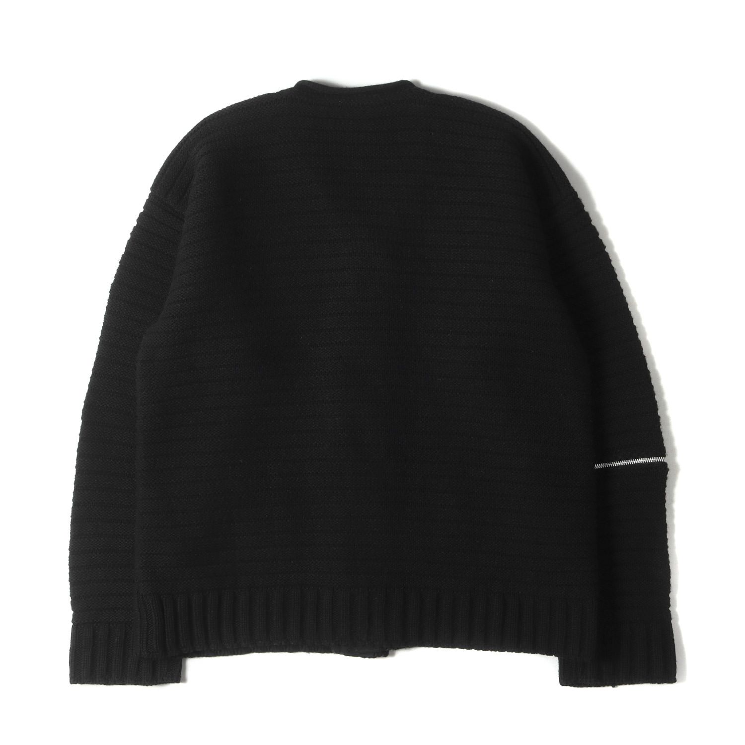 Sacai サカイ カーディガン サイズ:3 21AW ローゲージ ニット