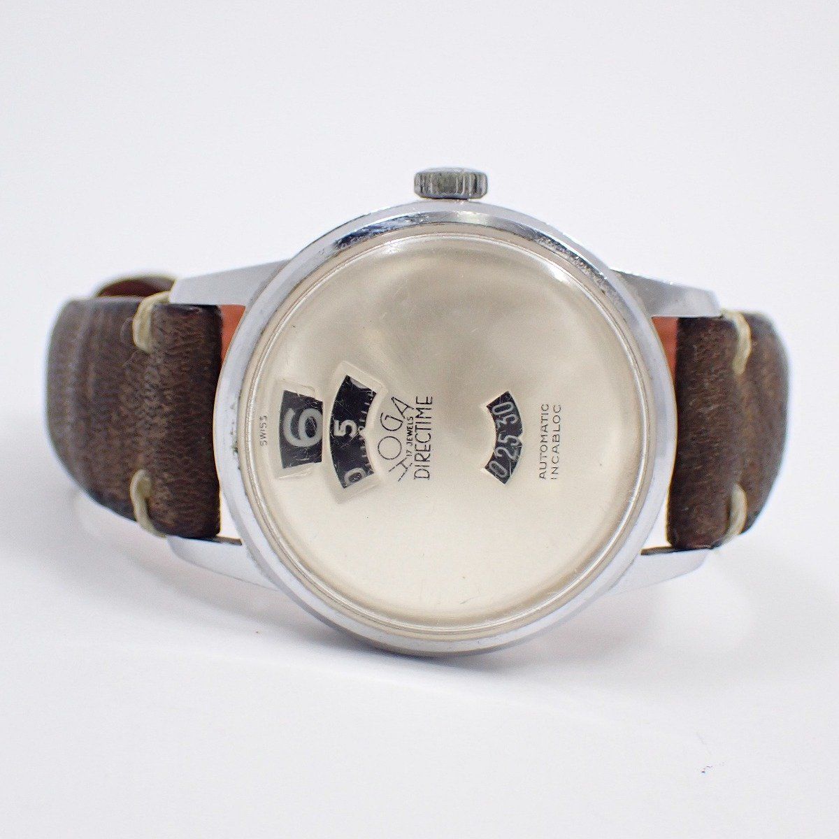 Hoga directime ジャンピングアワー　自動巻　腕時計 希少・美品・ヴィンテージ❭HOGA(ホガ)DIRECTIMEジャンピング