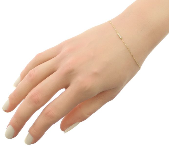 アーカー ブレスレット ダイヤ ダイヤモンド 0.02ct アーカー ブレスレット ダイヤ ダイヤモンド 0.02ct