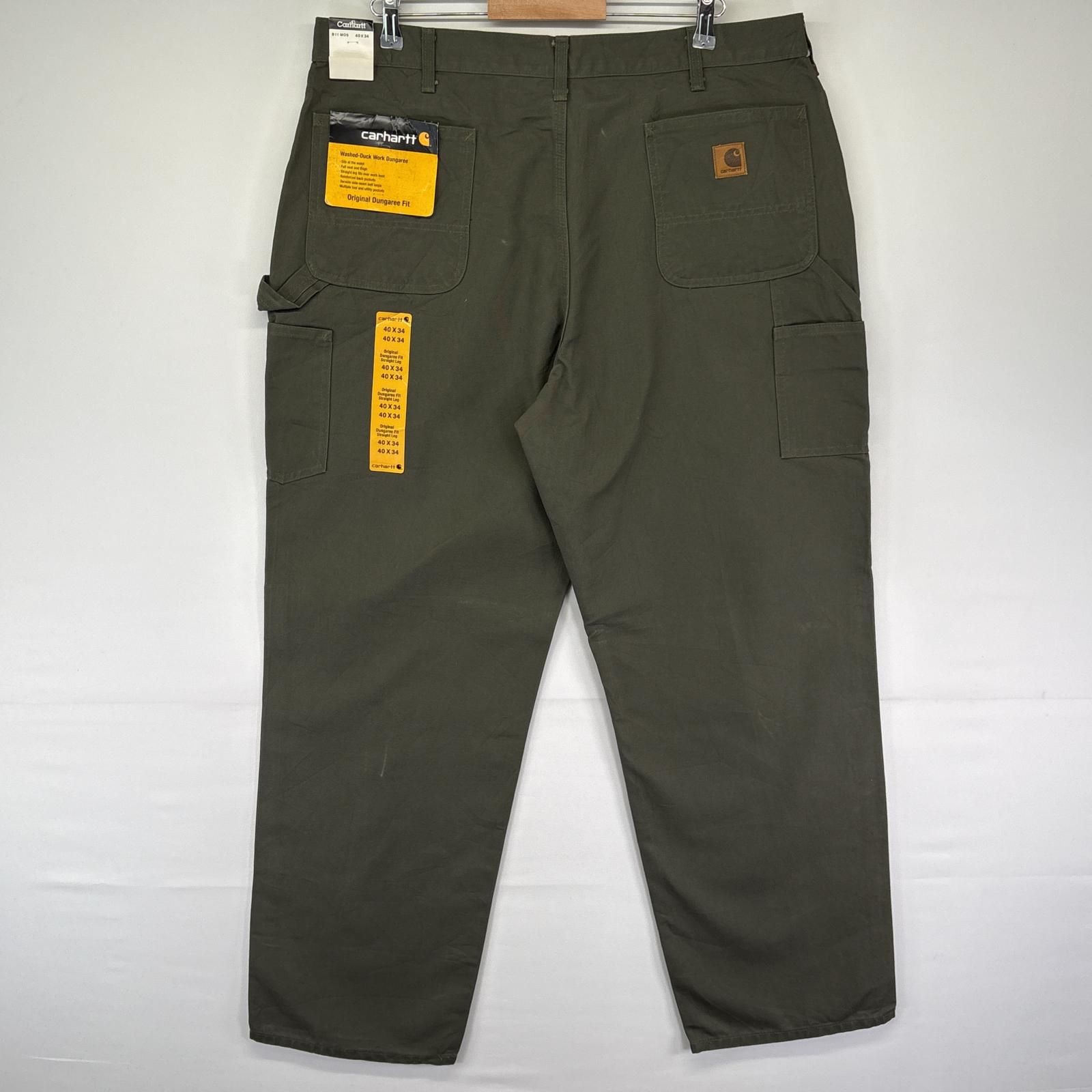 古着 美品 カーハート Carhartt ワークパンツ タグ付き デッド