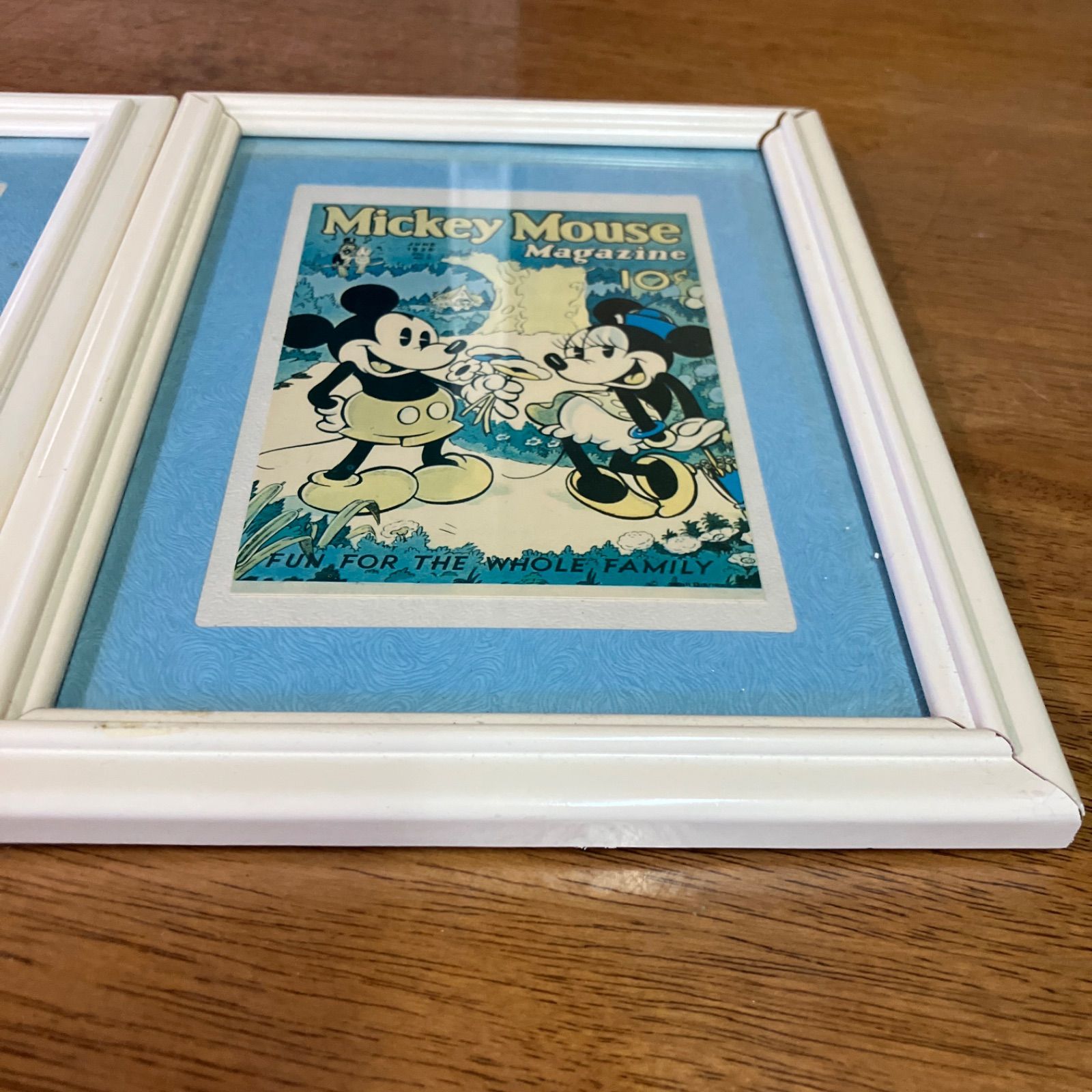 Mickey magazine(ミッキーマガジン) レプリカ 額縁 ディズニー