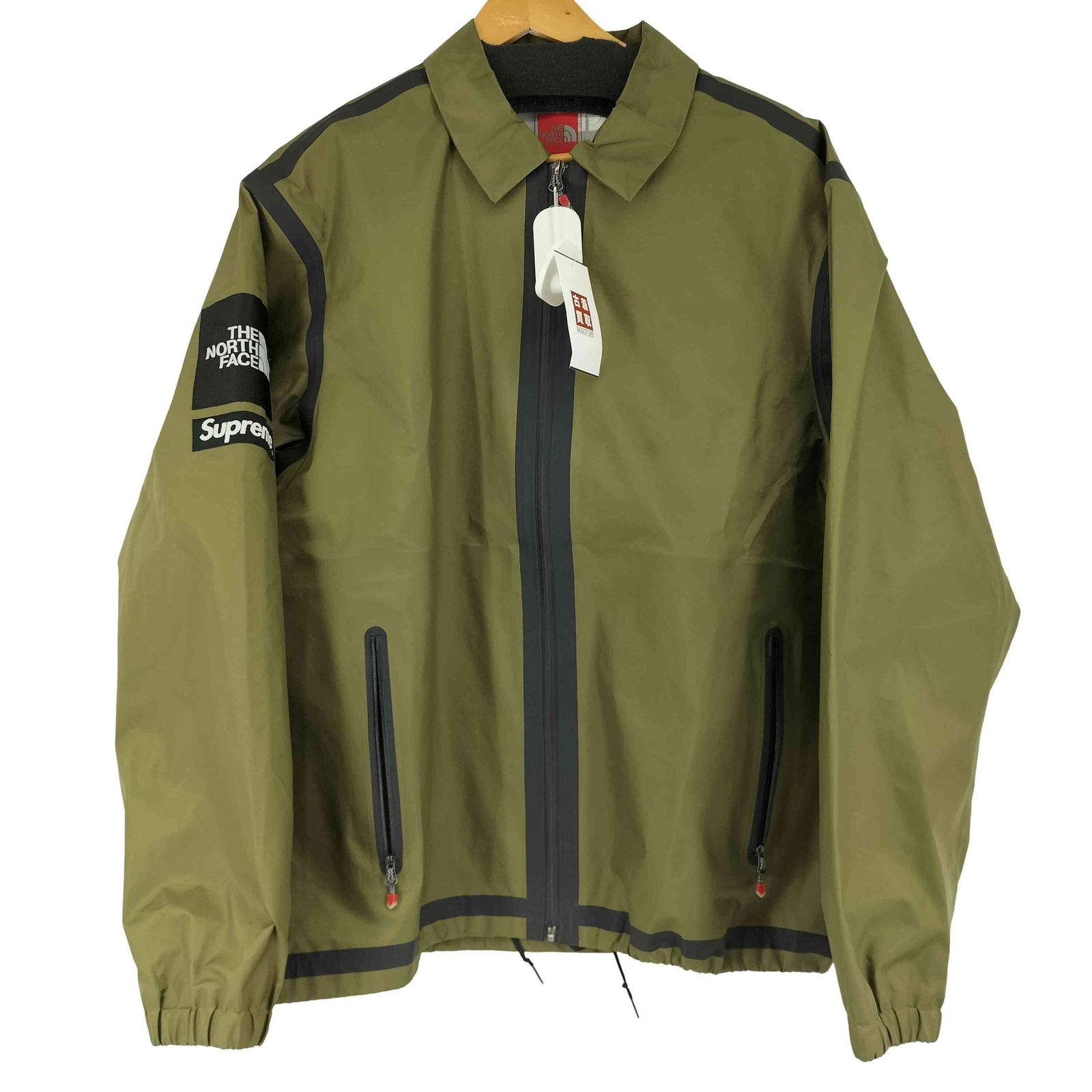シュプリーム Supreme 21SS Summit Series TAPE SEAM COACHES JACKET メンズ JPN：L 