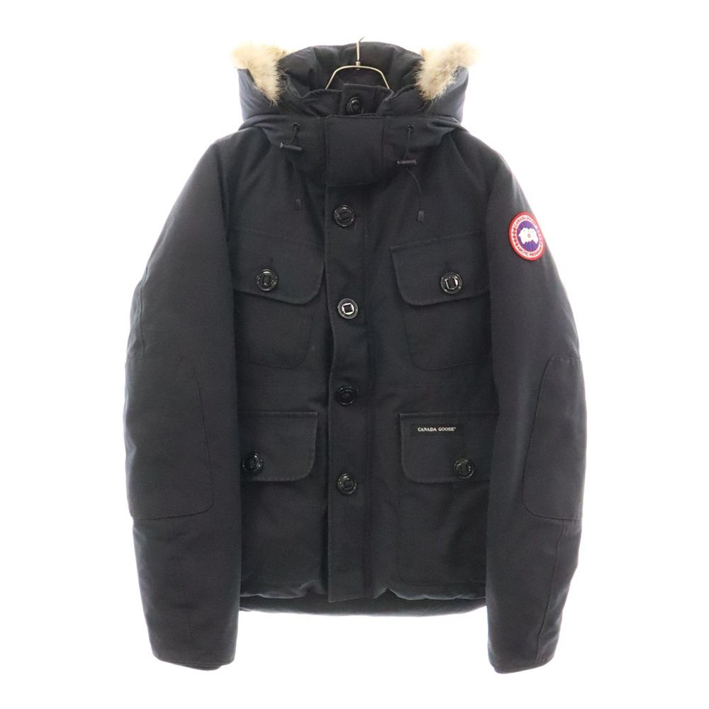 CANADA GOOSE (カナダグース) RUSSEL PARKA ラッセル ファー付きダウンジャケット ネイビー 2301JM