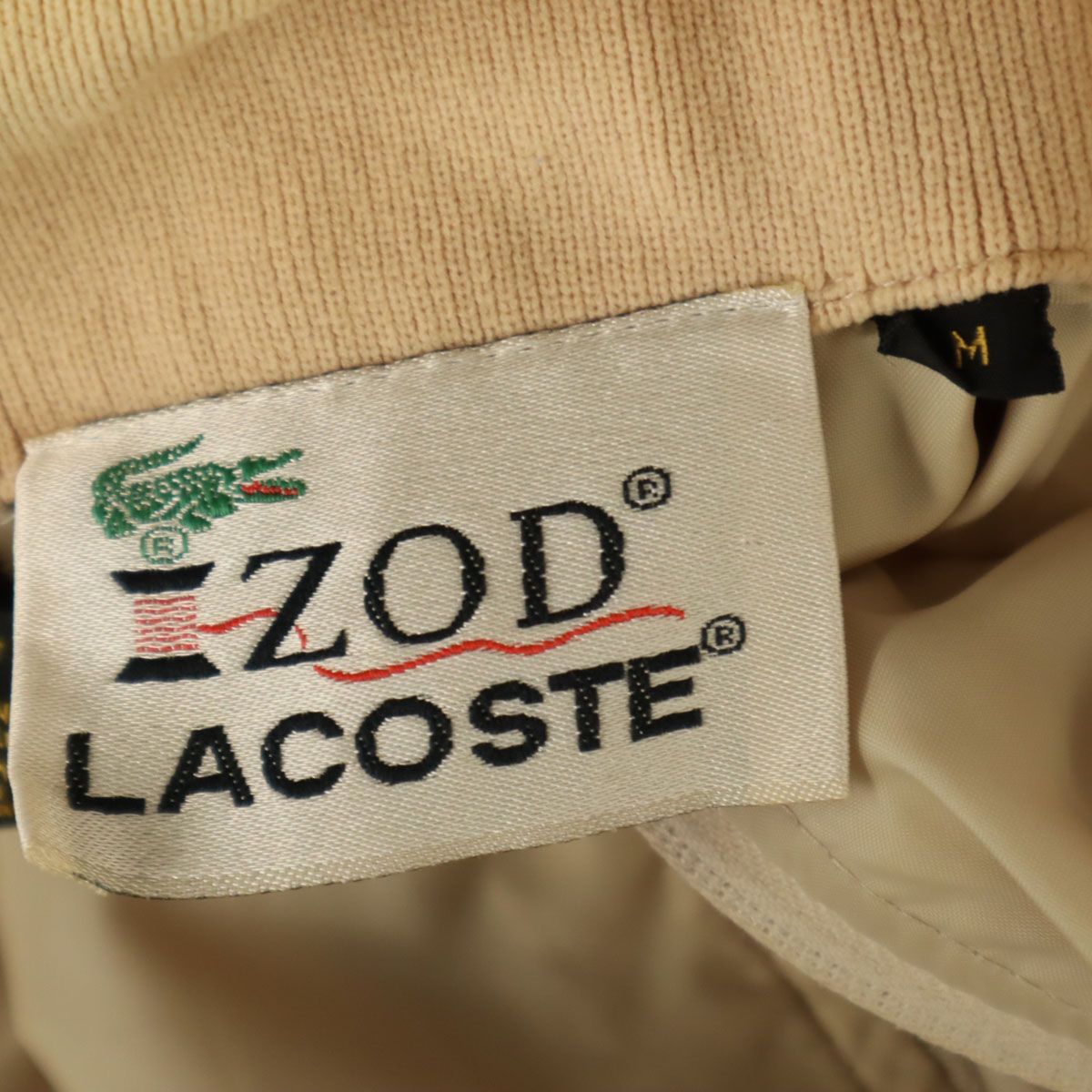 IZOD LACOSTE アイゾッドラコステ 70s ヴィンテージ 糸巻きタグ 長袖 
