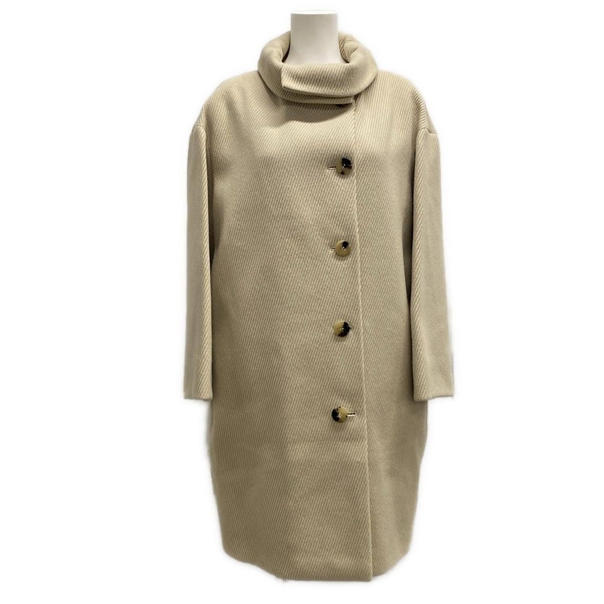 エルメスコート　34サイズ HERMES(エルメス) コート サイズ34 S レディース美品 ベージュ