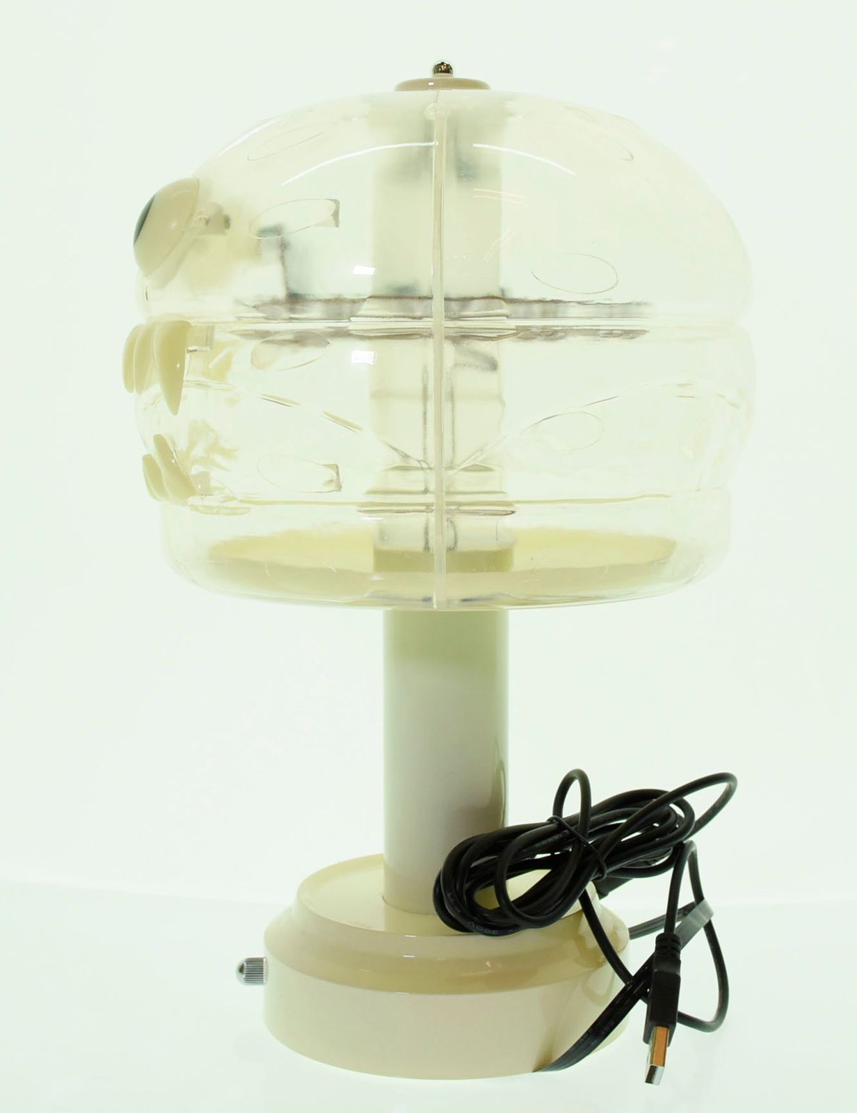 アンダーカバー UNDERCOVER × MEDICOM TOY HAMBURGER LAMP Clear
