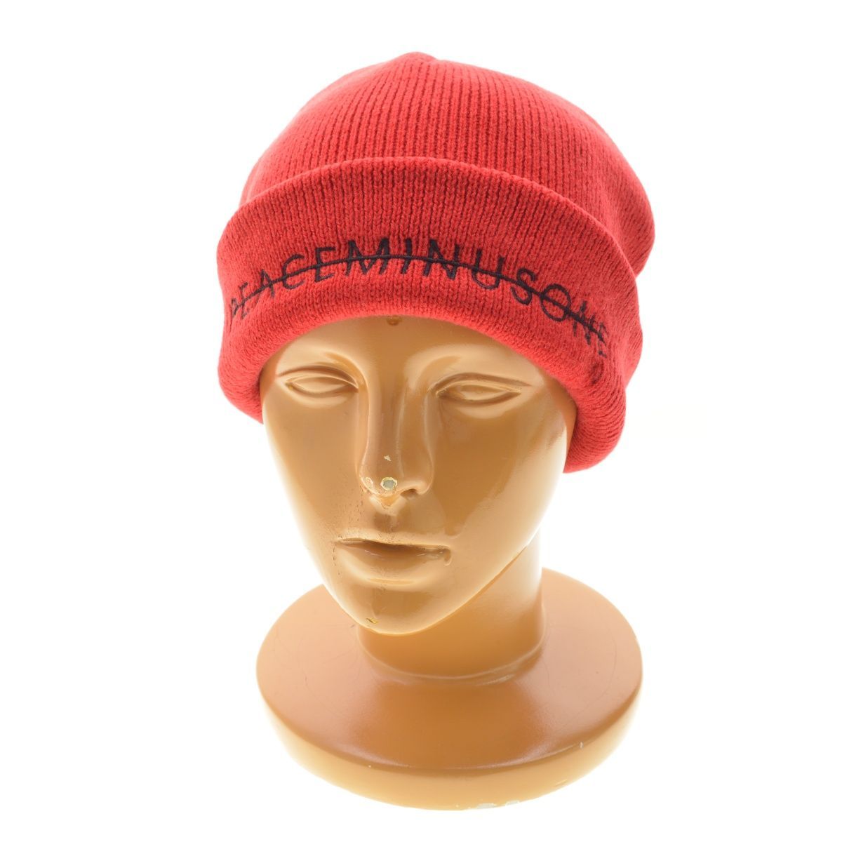 PEACEMINUSONE オレンジ ビーニー PEACEMINUSONE / ピースマイナスワン】beanie ビーニーニット