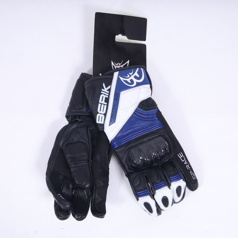 返品可◇L◇新品 BERIK 山羊革 ゴートレザー ベリック レーシング 