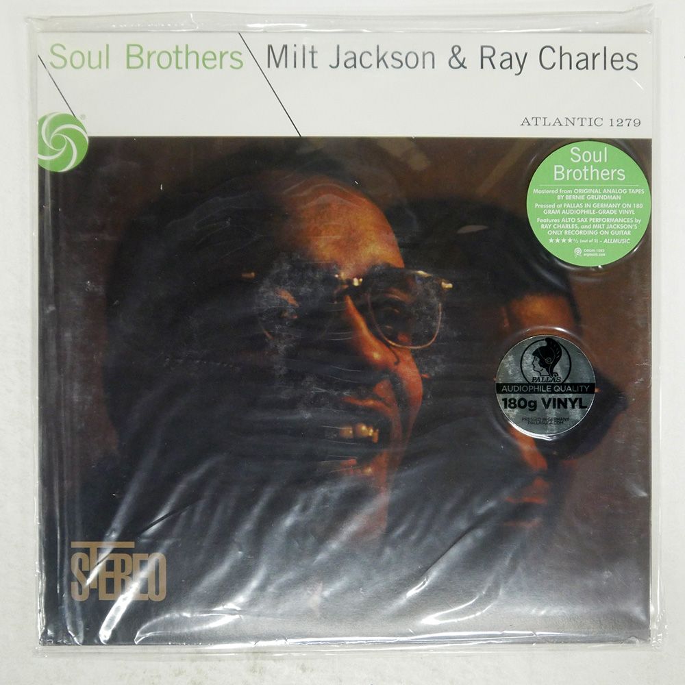 US盤 MILT JACKSON|SOUL BROTHERS|ORG MUSIC ORGM1082 LP