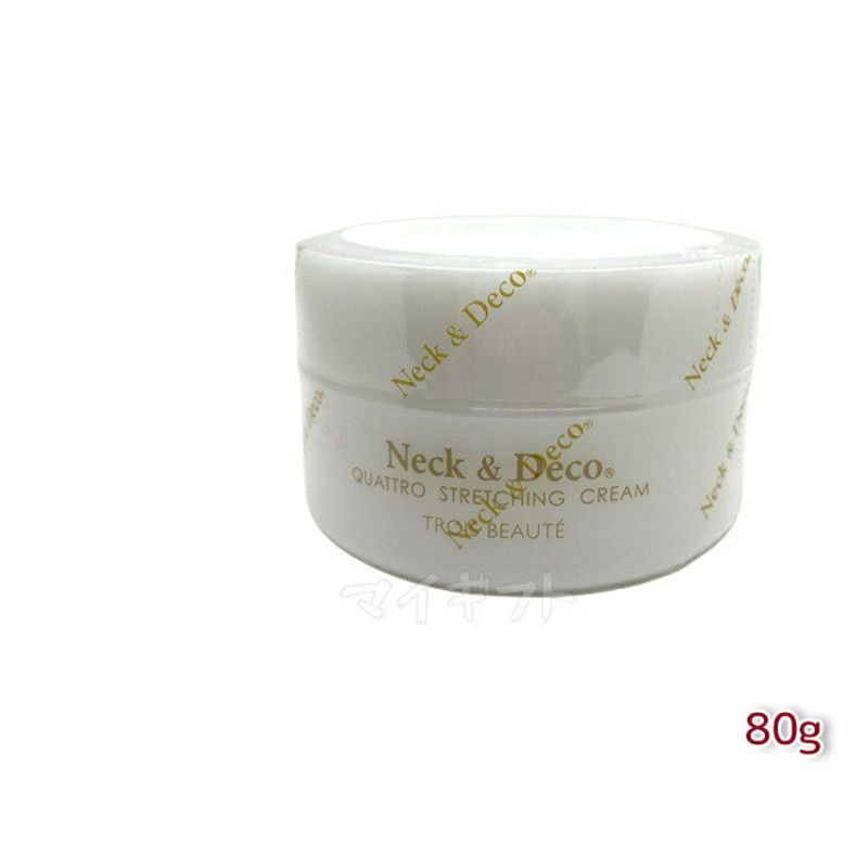Ｎeck＆Ｄeco Ｎ＆Ｄ ネック-デコ クワトロストレッチングクリーム 80g 首 デコルテ 目元 ほうれい線ケア For Salon 保湿クリーム スキンケア 肌トラブル フェイスクリーム ハリ 美容クリーム 保湿 潤い 0430