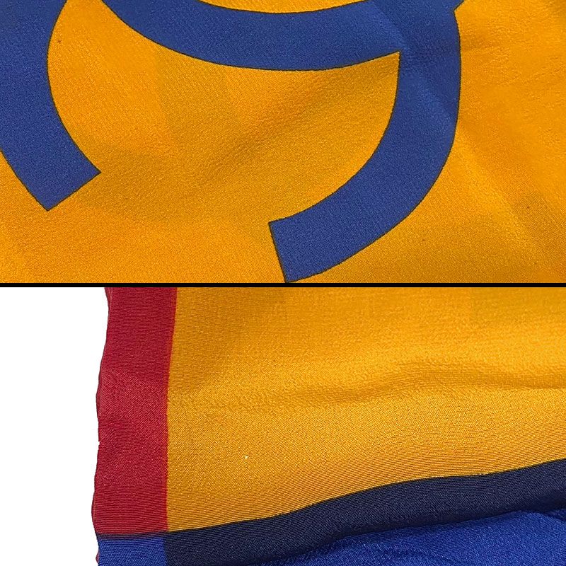 シャネル CHANEL スカーフ ココマーク シルク マルチカラー